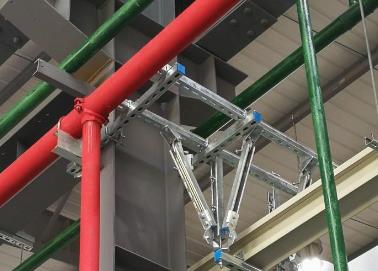 冷水滩该抗震支架的整体式支吊架结构协调性好